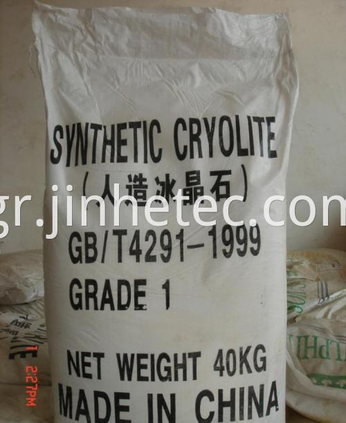 Cryolite For Ferroalloy / Rimming Steel Fusing Agent